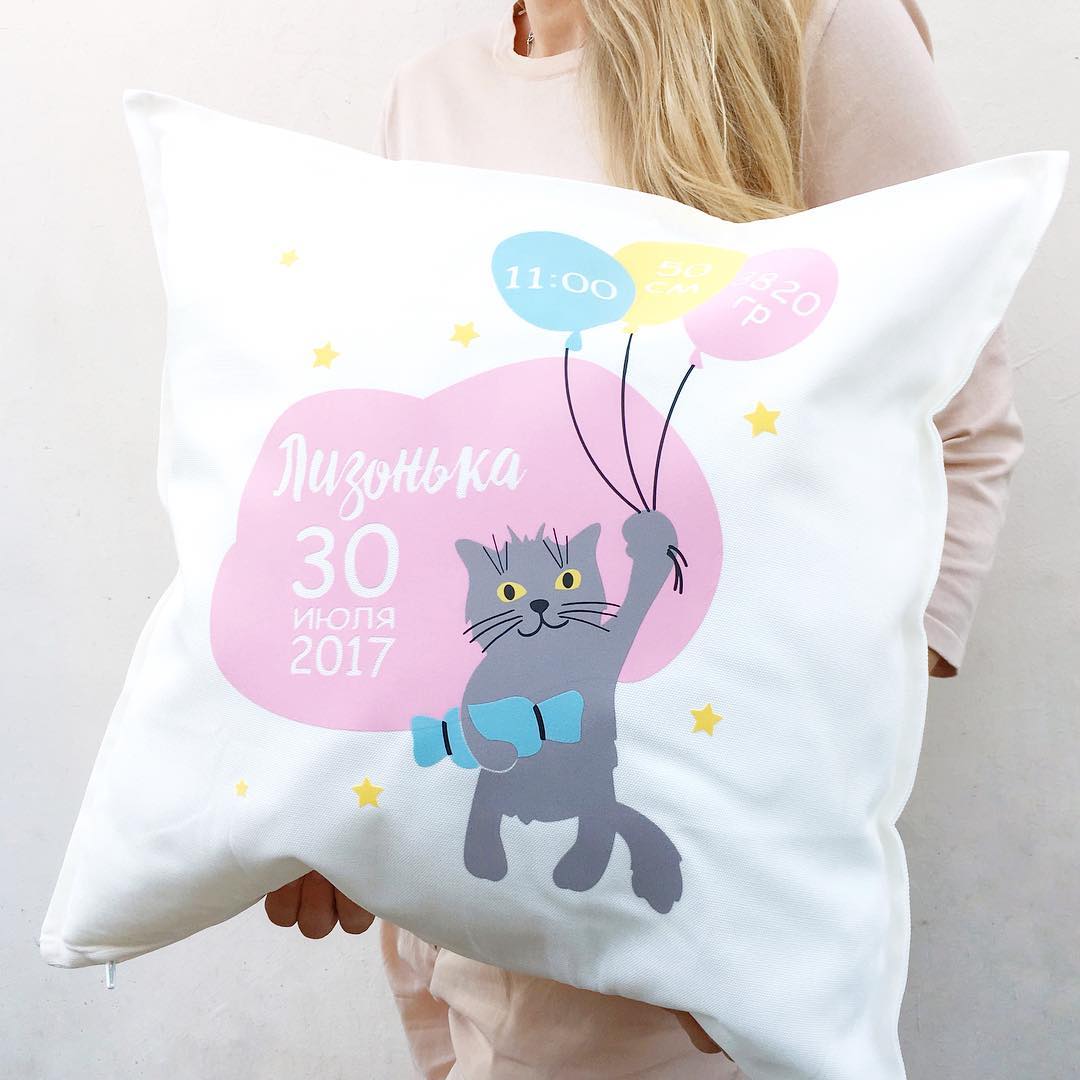 Подушка Котик Подушка Котик1<br>
